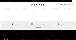 Desktop Screenshot of nikkie.com
